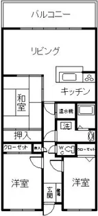 トーカンマンション慈眼寺106号【1階】の間取り