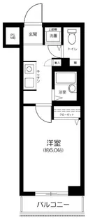東京都中央区日本橋小伝馬町【マンション】の間取り