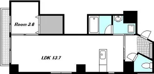 アーバンパレス医大前【3階】の間取り