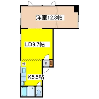 ダイコービル【2階】の間取り
