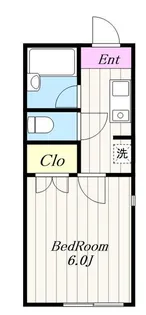 ホワイトレジデンスII【1階】の間取り