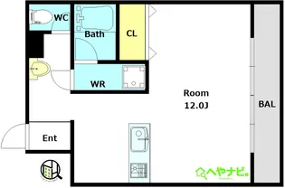 愛知県名古屋市北区長田町2【マンション】の間取り