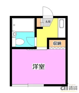 東京都小平市天神町2【アパート】の間取り