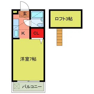 コアハウス【2階】の間取り