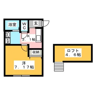 グランサウス【2階】の間取り