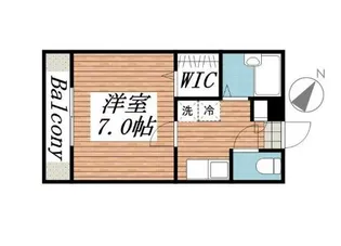 パレアージュ【3階】の間取り