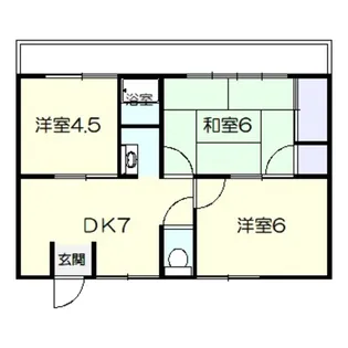 S&T NAKAMOZU【2階】の間取り
