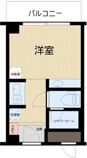 menoca myogadani【4階】の間取り