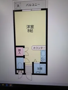 プリンスヴィラ【1階】の間取り