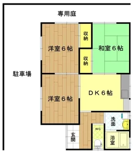 三重県伊勢市小俣町明野【一戸建】の間取り