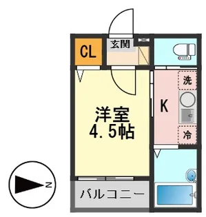 東京都葛飾区柴又5【アパート】の間取り