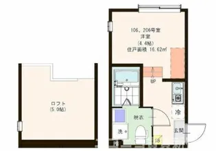ハーモニーテラス西綾瀬VI【1階】の間取り