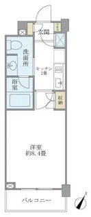 東京都練馬区豊玉中2【マンション】の間取り
