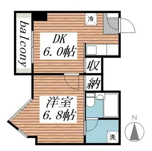 第12明智ビル【1階】の間取り