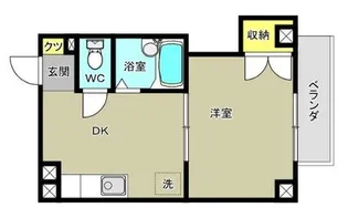 東京都立川市柴崎町1【マンション】の間取り