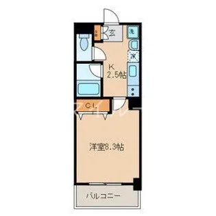 東京都大田区羽田3【マンション】の間取り