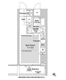 東京都渋谷区渋谷3【マンション】の間取り