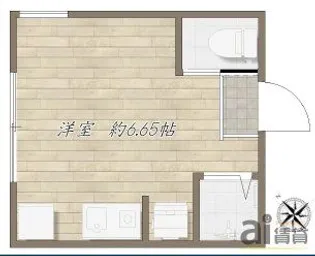 東京都東村山市栄町1【アパート】の間取り