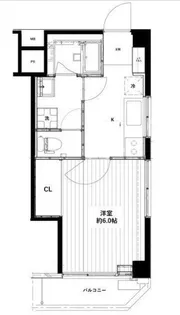 ラブリーコーポ三田【3階】の間取り