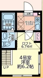 ショコラReze【1階】の間取り