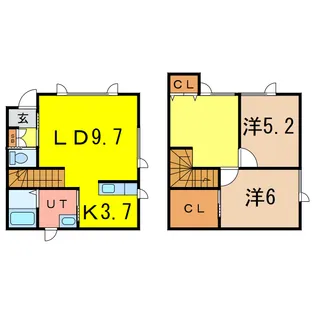 North Isle Fujiの間取り