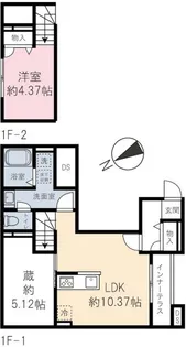 マリーコートの間取り