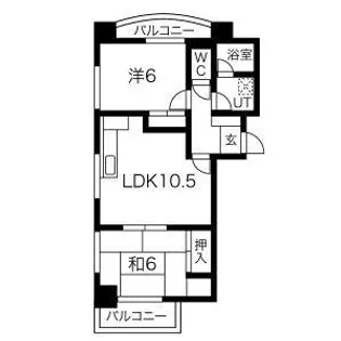 WIN大須【6階】の間取り