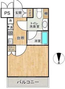 東急ドエル・グラフィオ麹町【5階】の間取り