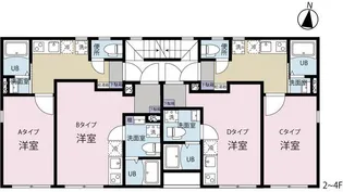 WINDS世田谷【3階】の間取り