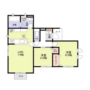東京都町田市本町田【アパート】の間取り