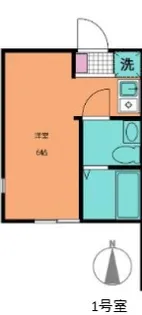 パラディーゾ戸田【3階】の間取り