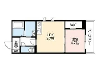 EXCELLMAISON MATSUDO【3階】の間取り