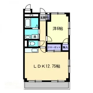 メゾンド屋島I【3階】の間取り