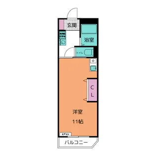 ハウスパパゲーノ【1階】の間取り
