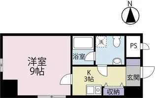 PIGEON VERT【3階】の間取り