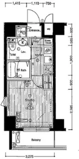 ガラ・ステージ森下【2階】の間取り