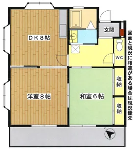 ブライトン湘南I【1階】の間取り