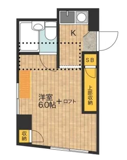 上野イースト【1階】の間取り