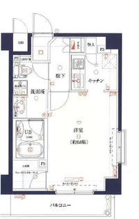 アデッソ上野ベレッツァ【10階】の間取り