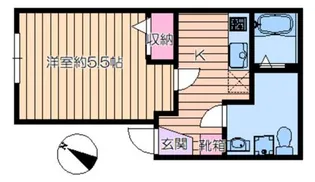 livegreen【2階】の間取り