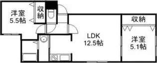 MUIRFIELD VILLAGE(ミュアフィールドヴィレッジ)【3階】の間取り