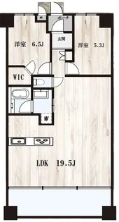 ライオンズマンション横濱元町キャナリシア【3階】の間取り