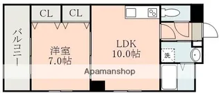 フォルテ水前寺【3階】の間取り