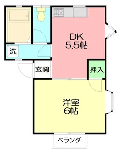 エスポアール伊勢原【1階】の間取り