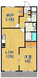 新川崎シティスクエア【1階】の間取り