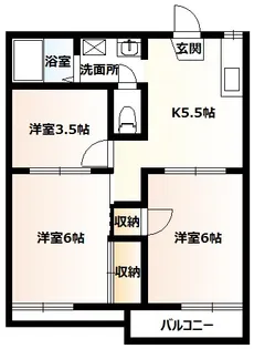 バーディーハウス【1階】の間取り