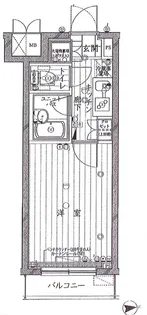 ルーブル荻窪参番館【3階】の間取り