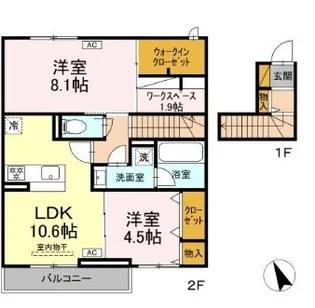 ルガーセグーロの間取り