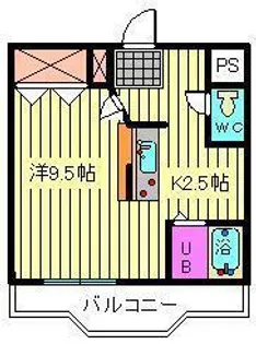 クレールコート【1階】の間取り