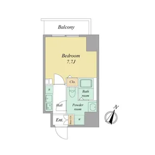 IL MEZZO DI TOKYO,UNO【2階】の間取り